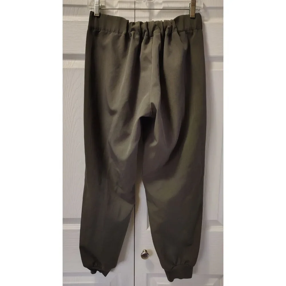 Prologue Olive Green Drawstring Joggers - Women’s Size XS